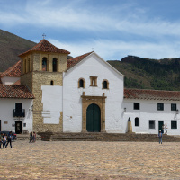 La plaza de Villa de Leyva